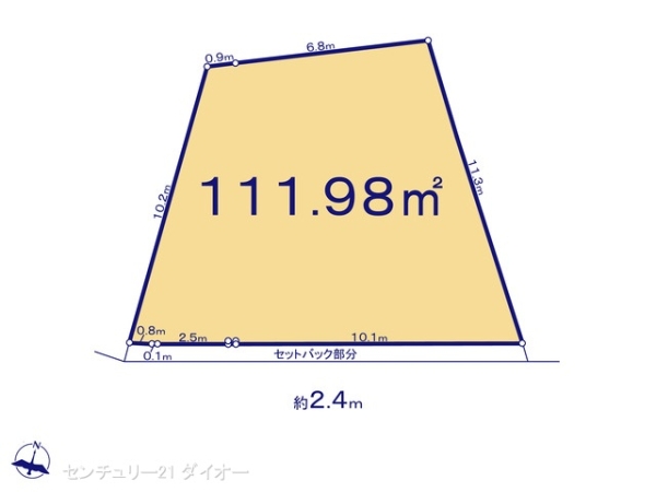 江戸川区大杉１丁目建築条件なし