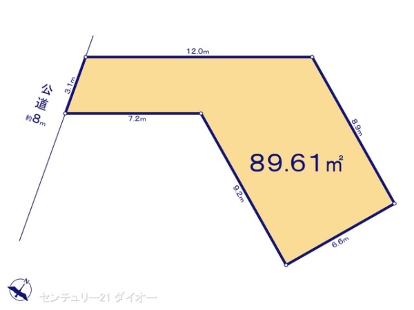 江戸川区北篠崎２丁目1号地