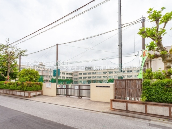 葛飾区柴又5丁目の新築一戸建(葛飾区立桜道中学校)