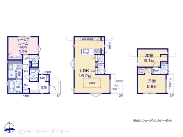 葛飾区西新小岩５丁目の新築一戸建