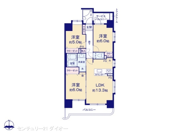 ダイアパレス篠崎フルリノ