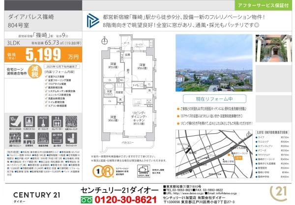 ダイアパレス篠崎フルリノ