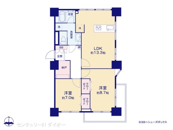 ニューハイツ中川