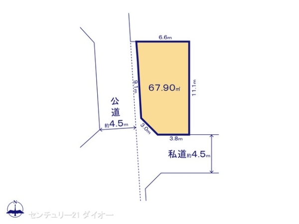 葛飾区西新小岩５丁目の土地