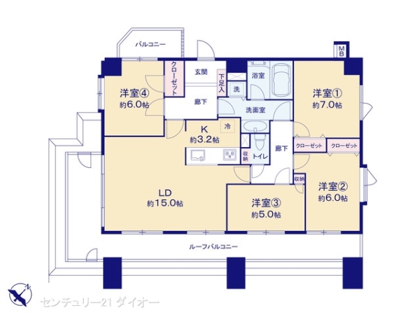 ナイスアーバン東小岩フルリフォ最上階