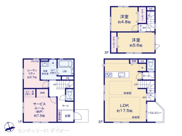 葛飾区亀有４丁目の新築一戸建