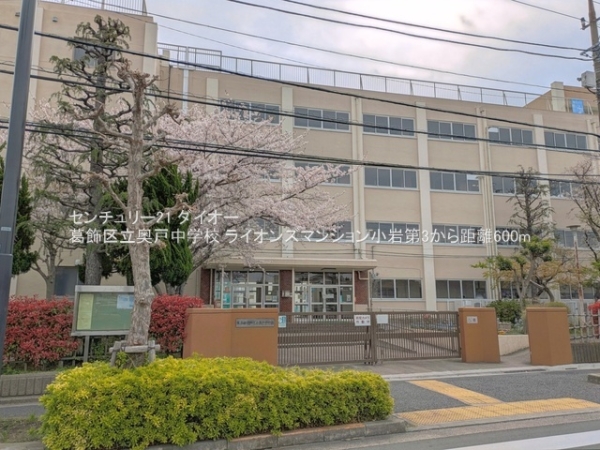 ライオンズマンション小岩第３(葛飾区立奥戸中学校)