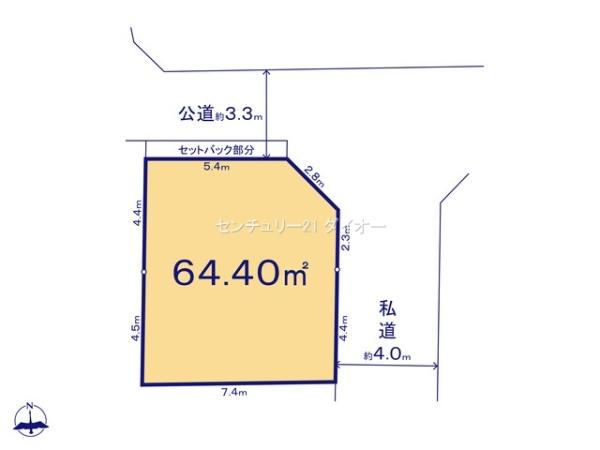葛飾区東堀切２丁目の土地