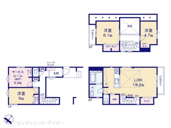 江戸川区篠崎町４丁目の新築一戸建