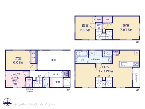 江戸川区中央３丁目の新築一戸建