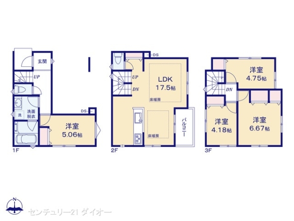 葛飾区立石８丁目の新築一戸建