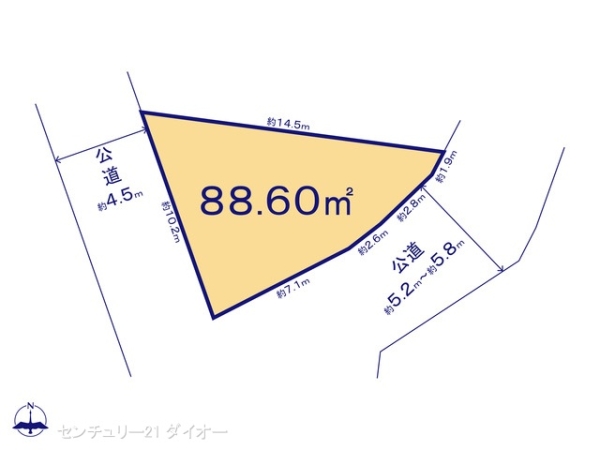 葛飾区西新小岩3丁目の売土地