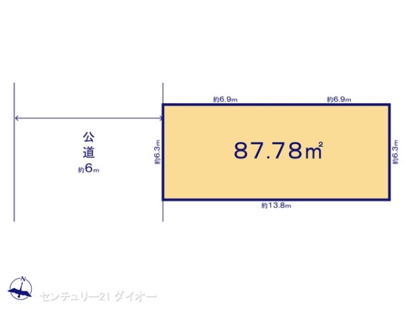 葛飾区新宿3丁目の売土地