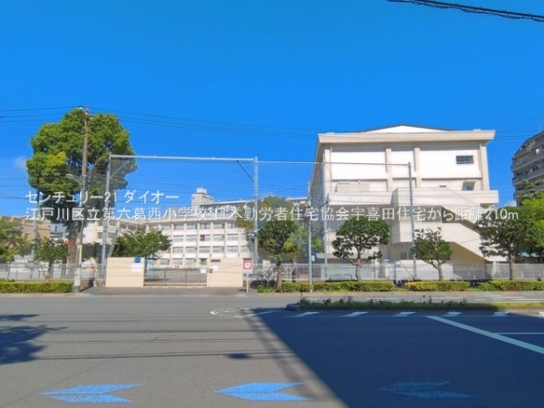 日本勤労者住宅協会宇喜田住宅(江戸川区立第六葛西小学校)