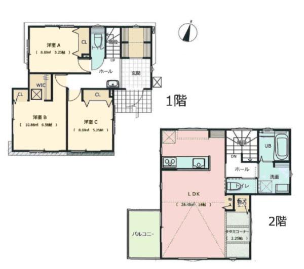 川崎市多摩区長沢４丁目の新築一戸建