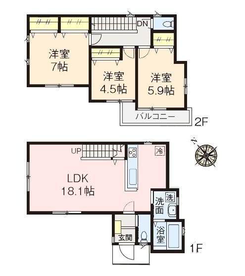 横須賀市佐原３丁目の新築一戸建