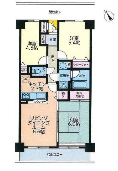 ダイアパレスサザンヒルズ衣笠