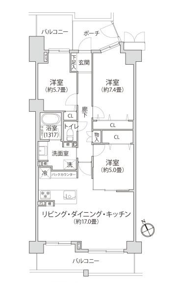 港北ニュータウンイオ７番館