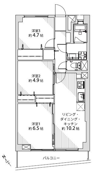 鹿島田セントラルマンション