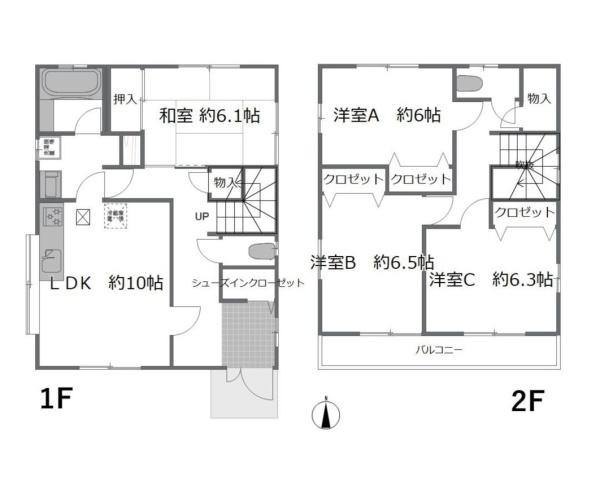 横浜市港北区新吉田町の中古一戸建