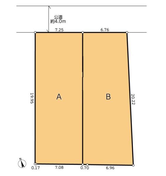 茅ヶ崎市浜竹４丁目の売土地