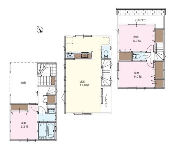 相模原市南区東林間２丁目の新築一戸建