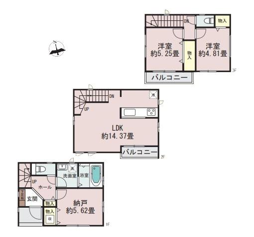 川崎市幸区東古市場の新築一戸建