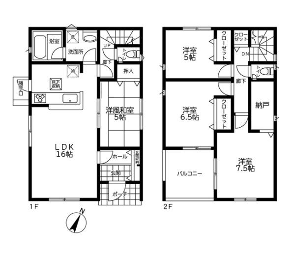 綾瀬市深谷南４丁目の新築一戸建