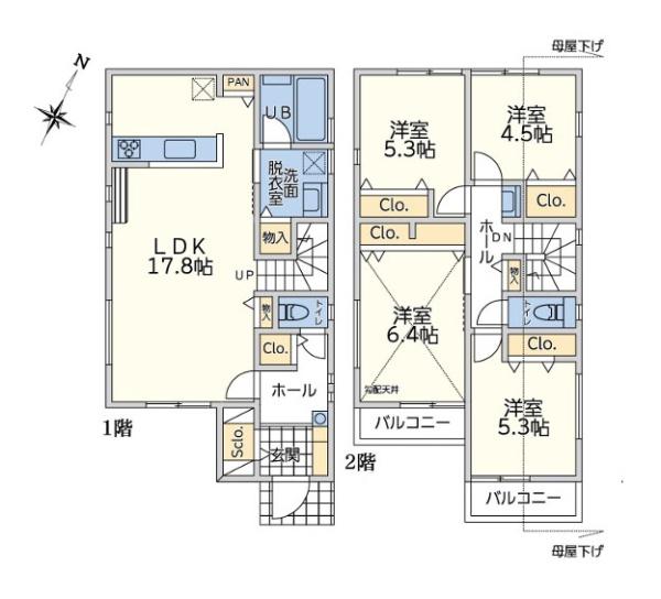 横浜市緑区長津田２丁目の中古一戸建