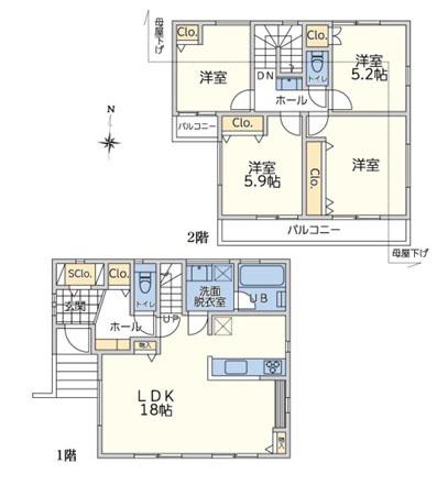 横浜市緑区長津田２丁目の新築一戸建