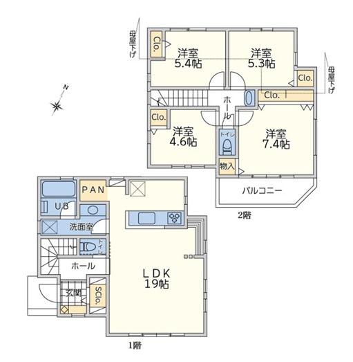 横浜市緑区長津田２丁目の新築一戸建