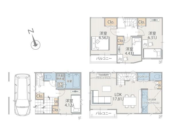 横浜市鶴見区駒岡４丁目の新築一戸建