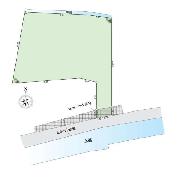 鎌倉市大町２丁目の売土地