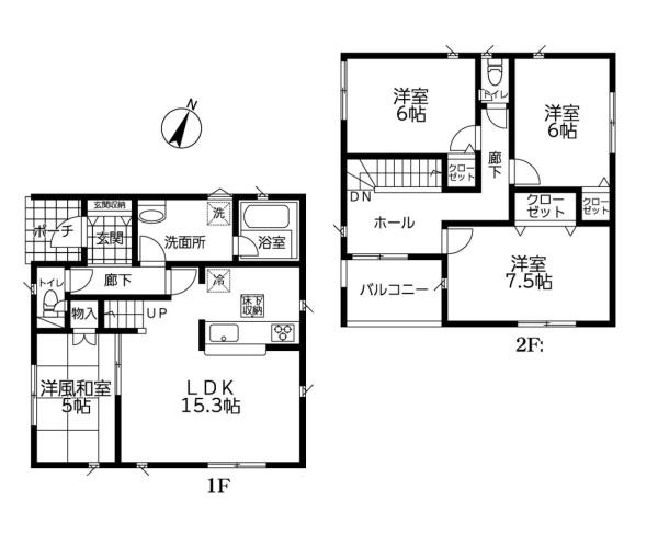 平塚市北金目３丁目の新築一戸建