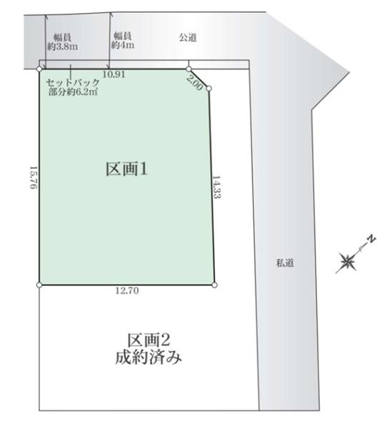 藤沢市鵠沼松が岡２丁目の売土地