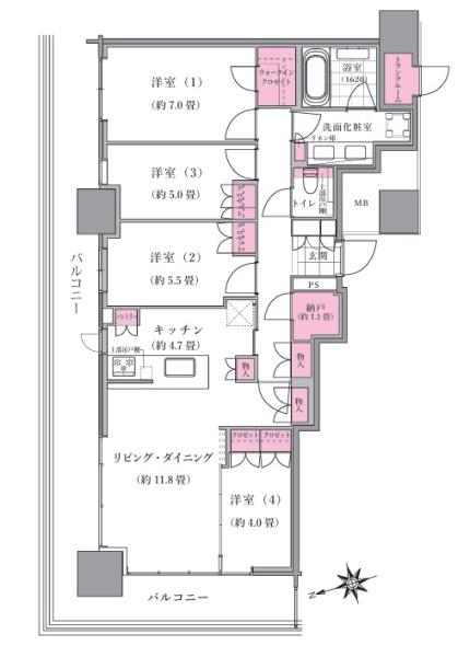 ドレッセタワー新綱島