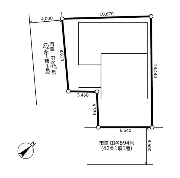 相模原市中央区田名の新築一戸建