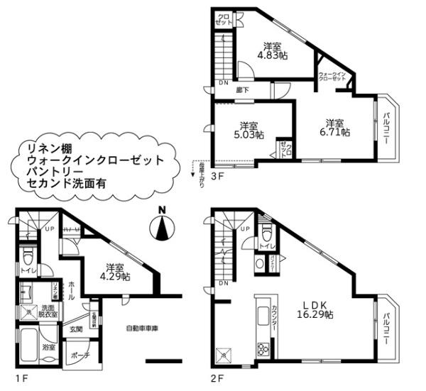 横浜市旭区鶴ケ峰１丁目の新築一戸建