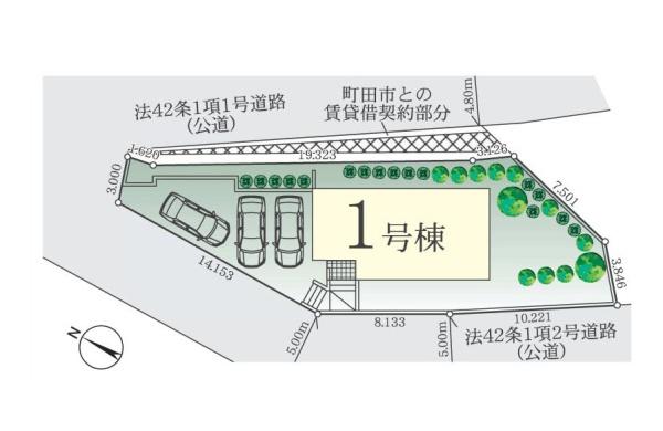 町田市野津田町の新築一戸建