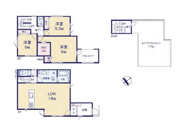 相模原市南区鵜野森３丁目の新築一戸建