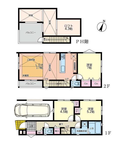横浜市鶴見区下末吉１丁目の新築一戸建