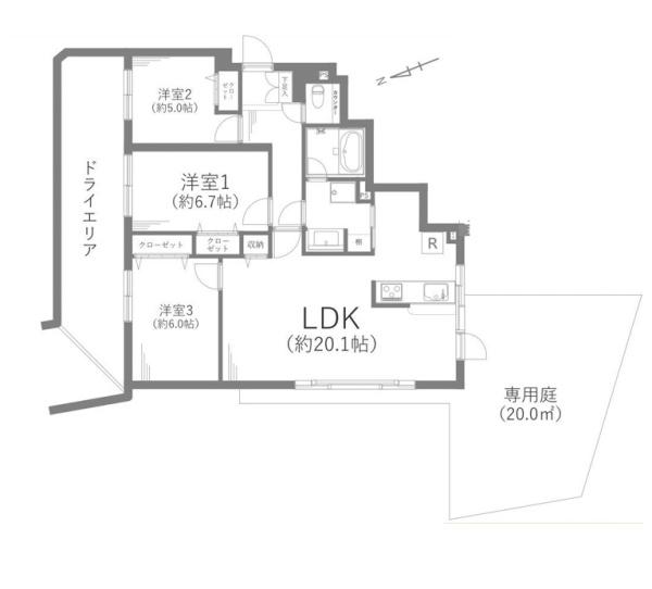 リーベスト中山Ａ棟