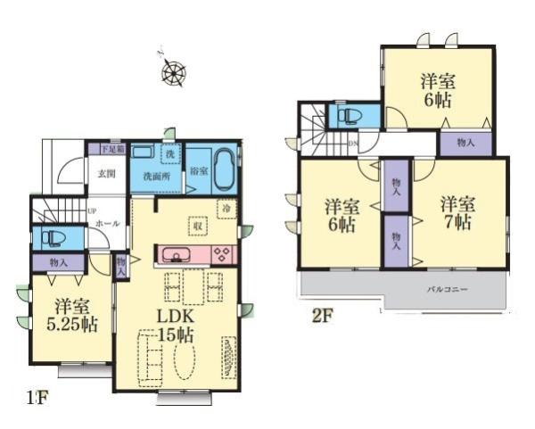 綾瀬市上土棚南５丁目の新築一戸建