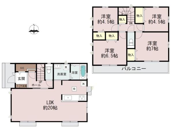 相模原市緑区若葉台７丁目の新築一戸建