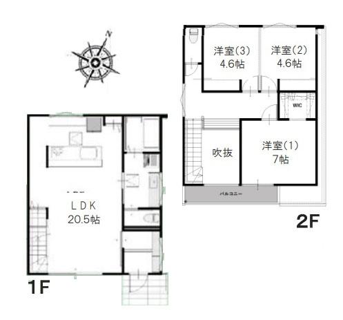 相模原市中央区陽光台４丁目の新築一戸建