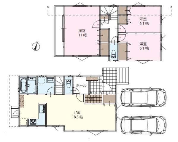 横浜市港南区笹下２丁目の新築一戸建