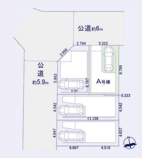 川崎市幸区東古市場の新築一戸建