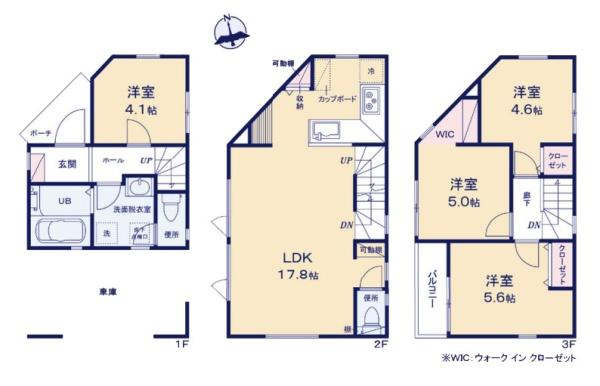 川崎市幸区東古市場の新築一戸建