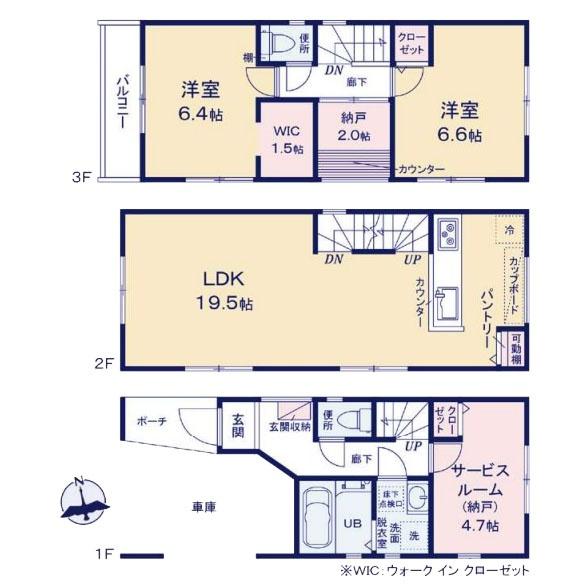 川崎市幸区東古市場の新築一戸建