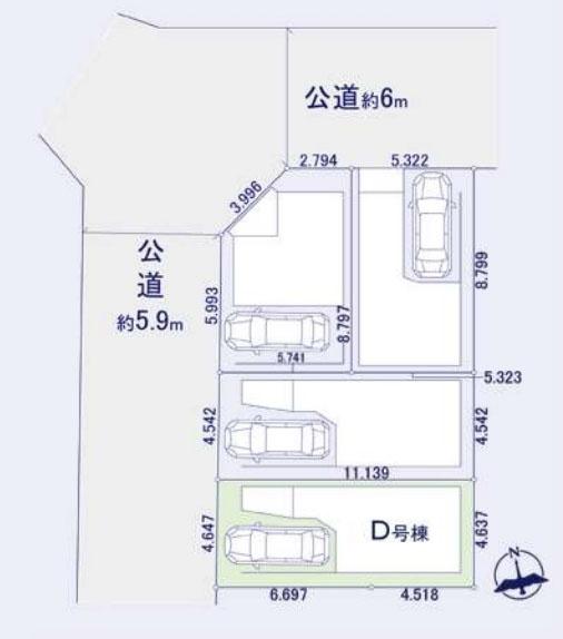川崎市幸区東古市場の新築一戸建